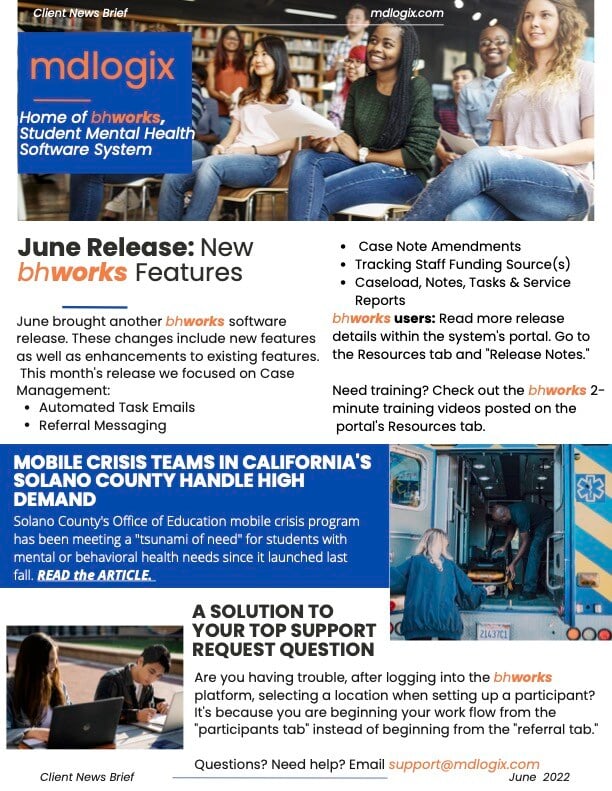 June 2022: New bhworks Features